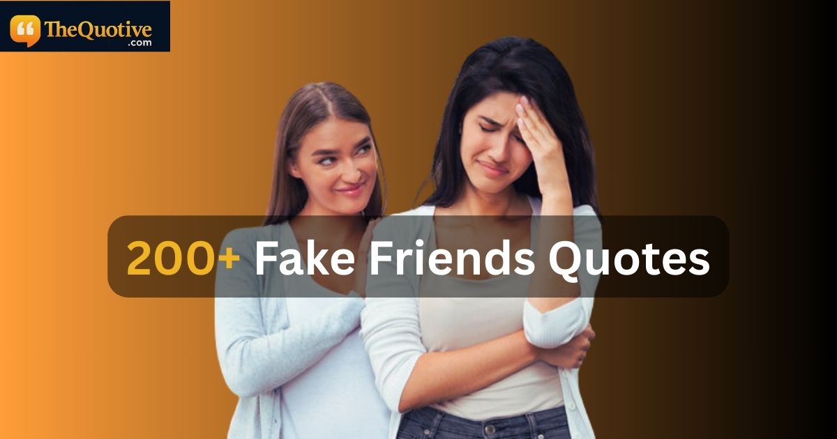 Fake Friends Quotes