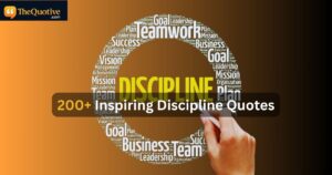 Discipline Quotes
