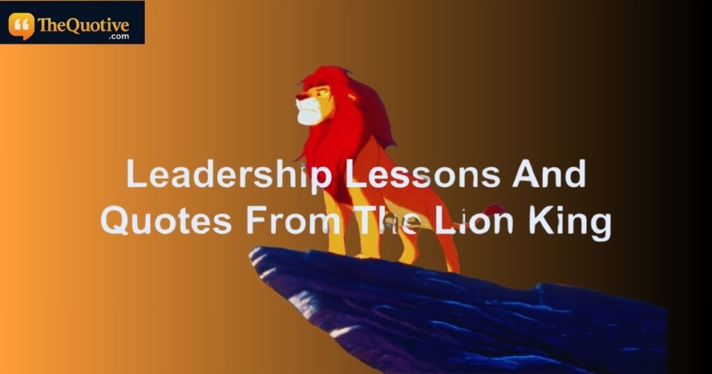 The Lion King Quotes