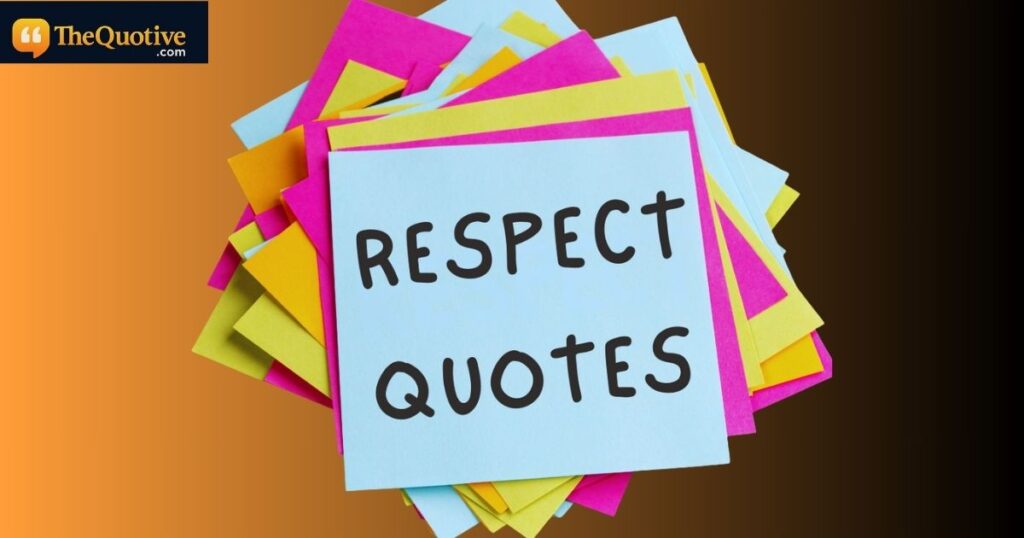 attitude respect quotes