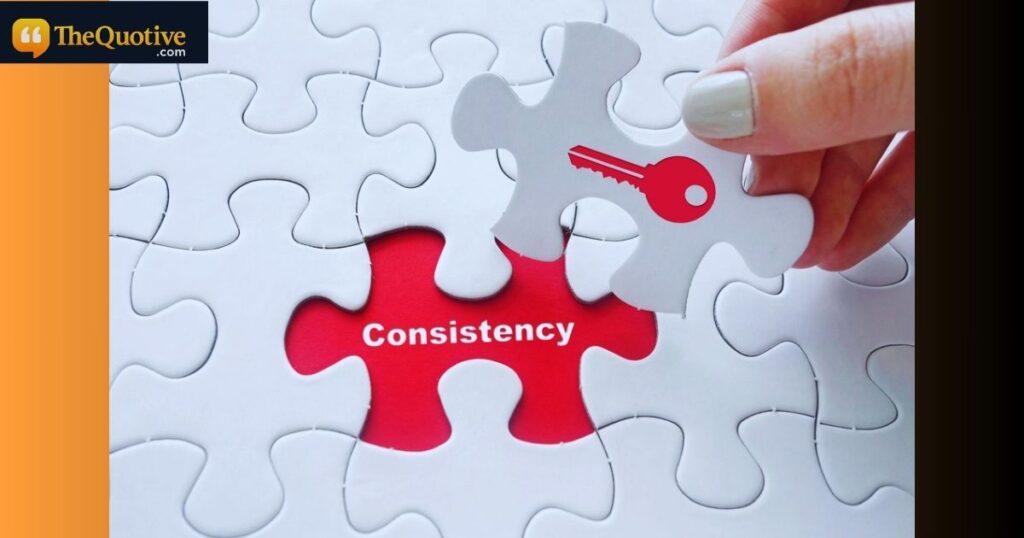 consistency quotes gym