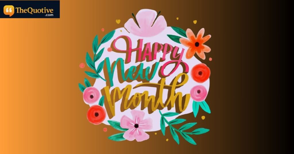 happy new month quotes