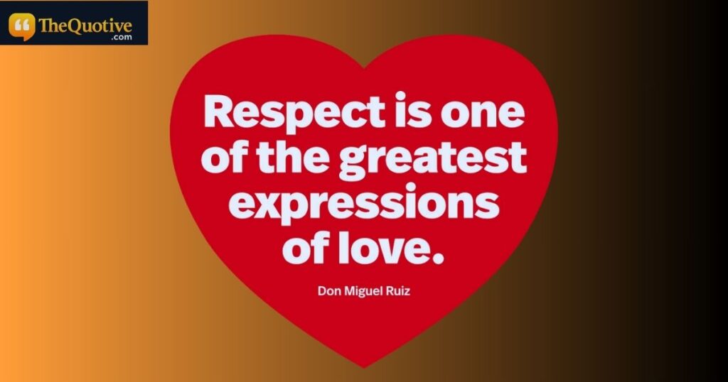love respect quotes