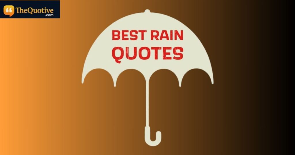 rain quotes of the day