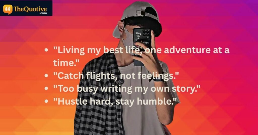 Attitude Instagram Bio for Boys