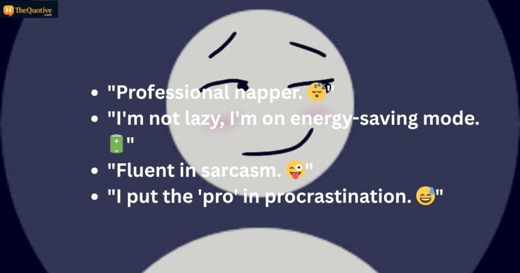 Funny Instagram Bio for Boys