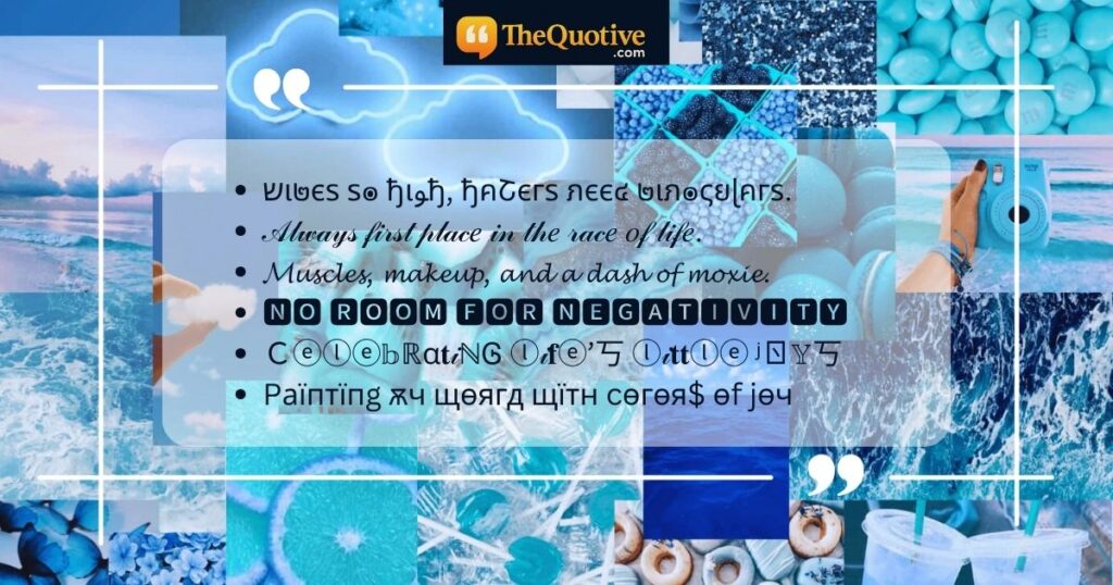 Instagram Bio for Girls in Stylish Fonts