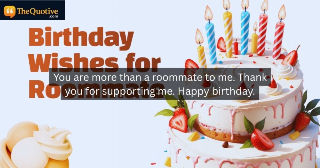Roommate Birthday Wishes