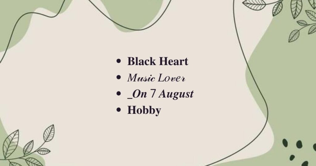 Creative Instagram Bios with Stylish Fonts