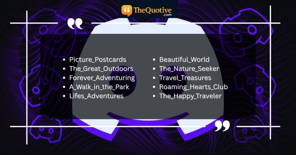 Discord Username Ideas